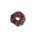 棕色碎花髮圈 Brown Floral Scrunchie